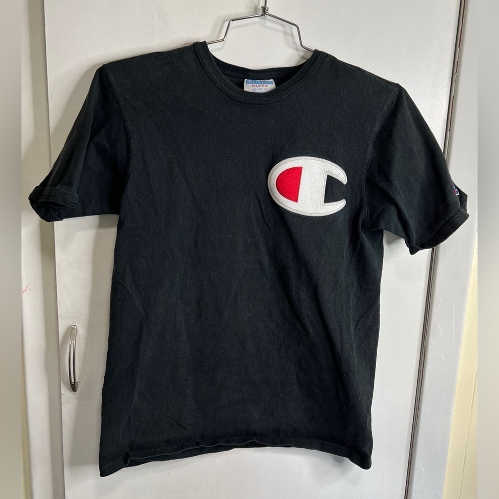 Champion Embroidered Logo Tee